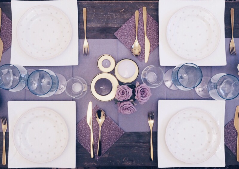 Table setting on a budget! – Marie III
